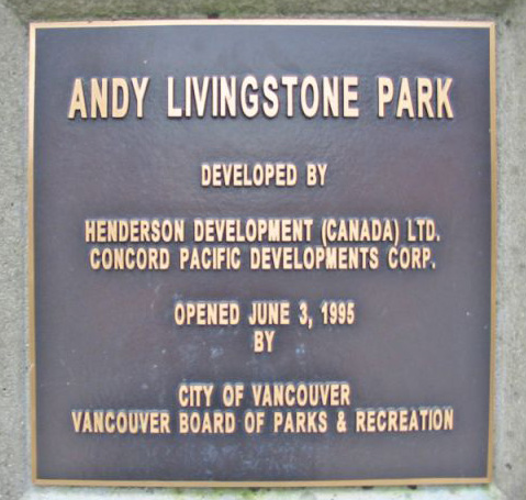 Andy Livingstone Park
