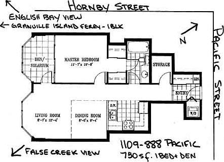 # 1109 888 PACIFIC ST